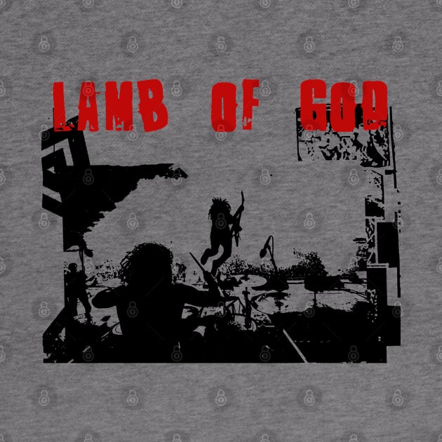 lamb of god live on by sneaky geek studio